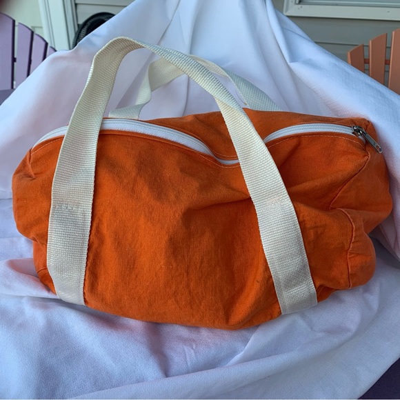 Vintage Clemson Athletic Bag;Durable Canvas Material w/Zipper Opening &2 Handles - Picture 5 of 8